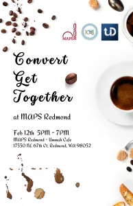 convert get together flier